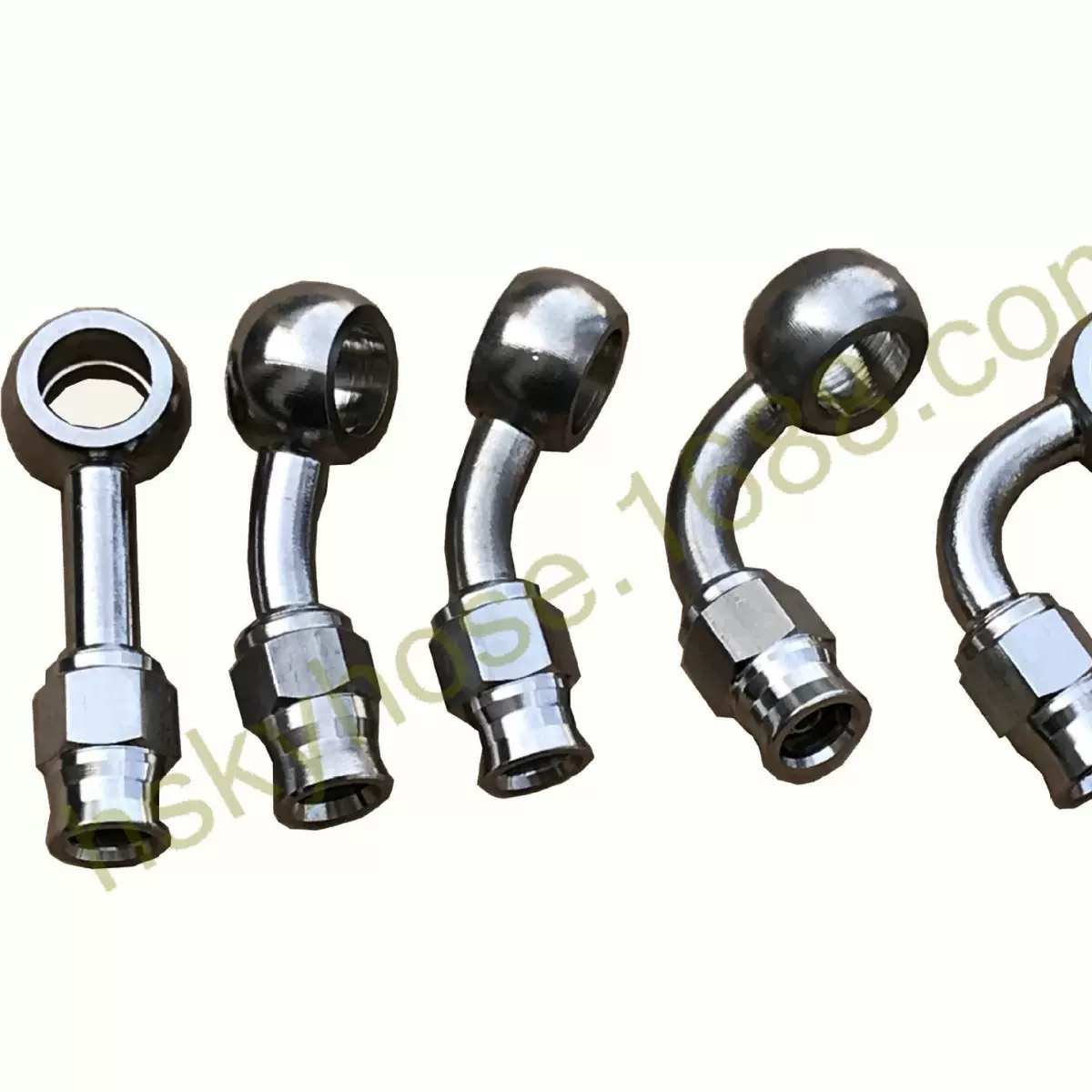 AN3不锈钢接头0度 28度  45度 90度接头 刹车管钢喉 刹车油管通用