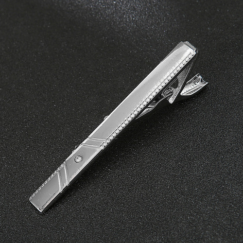 Men's classic casual tie clip, gift accessory clip, simple business iron tie clip