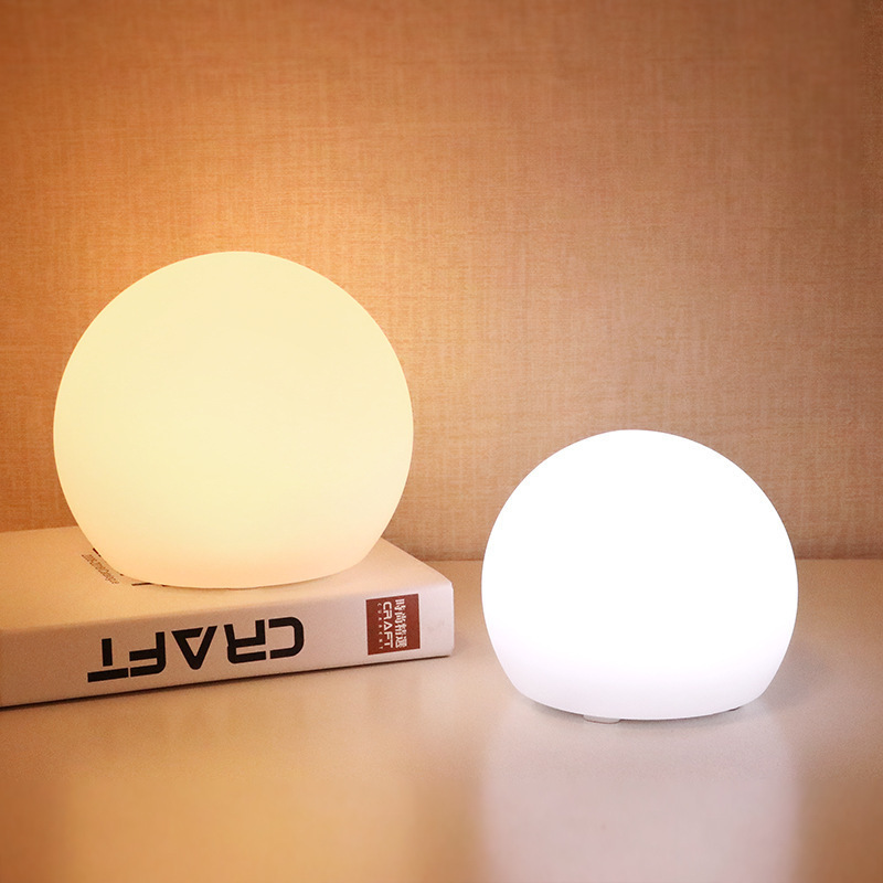 Cross-border Holiday Home Decoration Props USB Charging Remote Control Colorful Atmosphere Night Light Luminous Ball Floor Lamp
