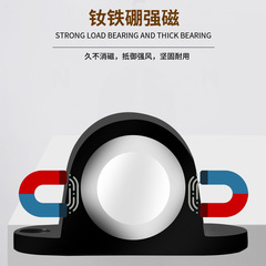 Bedroom door anti-collision plug-in mini floor mat, home silent thick plug-in zinc alloy door stop