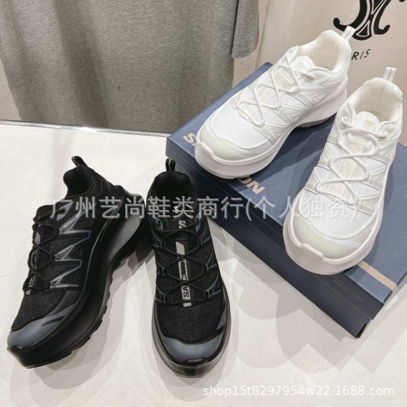 7cm 두꺼운 밑창 스포츠 캐주얼 신발 여성 2025 공동 브랜드 슈퍼 라이트 메쉬 통기성 하이킹 신발
