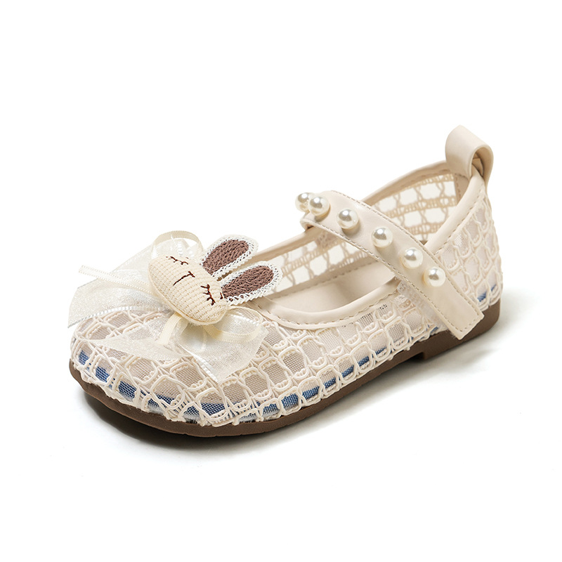 Zapatos de cuero transpirables para niños primavera y verano nuevos zapatos de suela suave para niños huecos zapatos de princesa coreana para niñas image 6