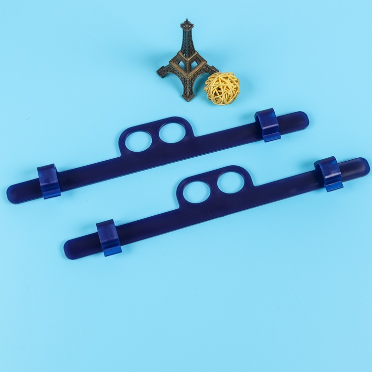 厂家供应塑料袋塑料提手 服装袋塑料把手 横条手提扣 27.8x4.3cm