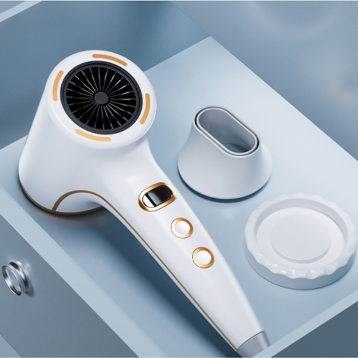 Cross-border intelligent temperature digital display high-power household hair dryer cold and hot circulation wind blue light constant temperature hair care hair dryer