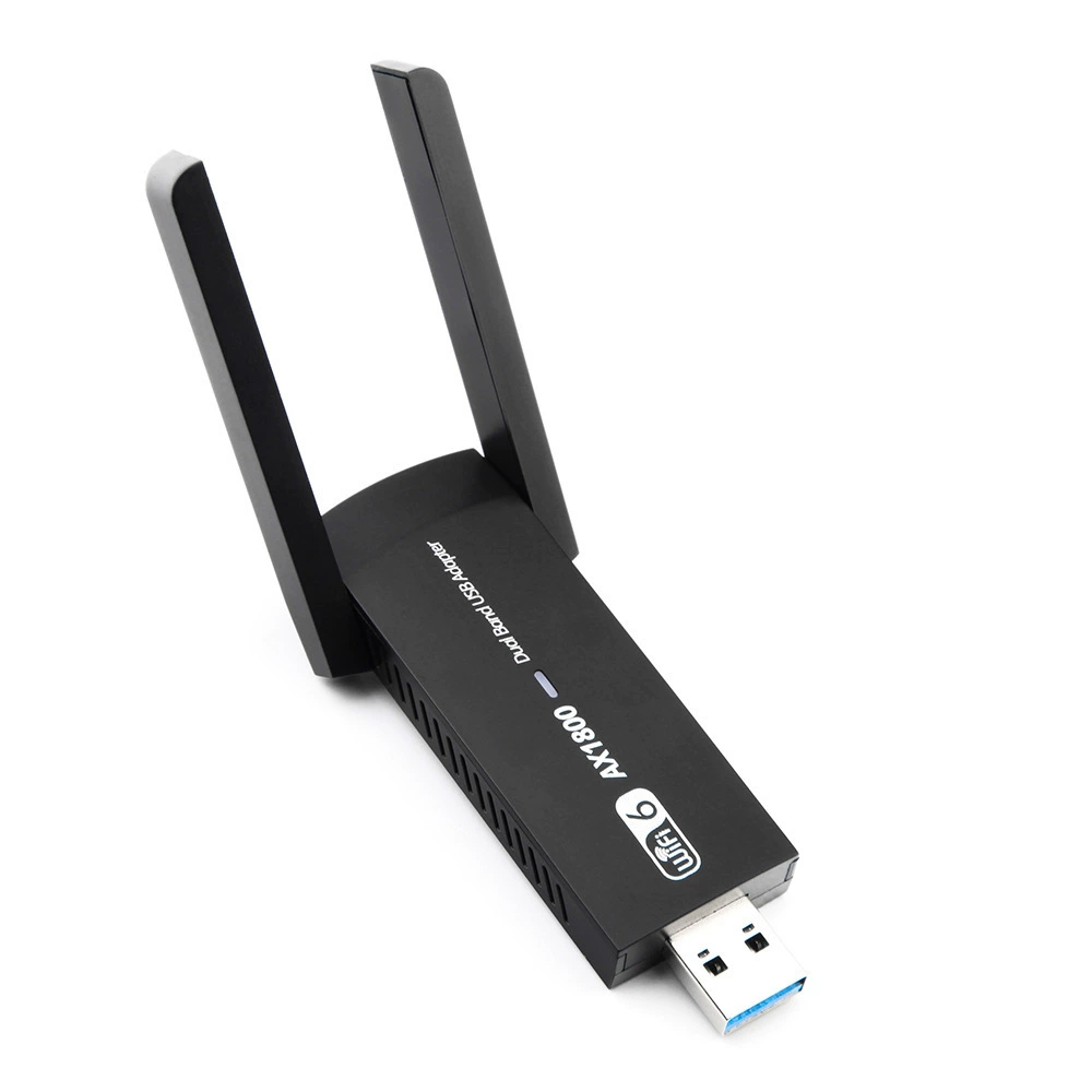 新款USB3.0 WIFI6无线网卡AX1800高速双频电竞WIFI信号接收发射器