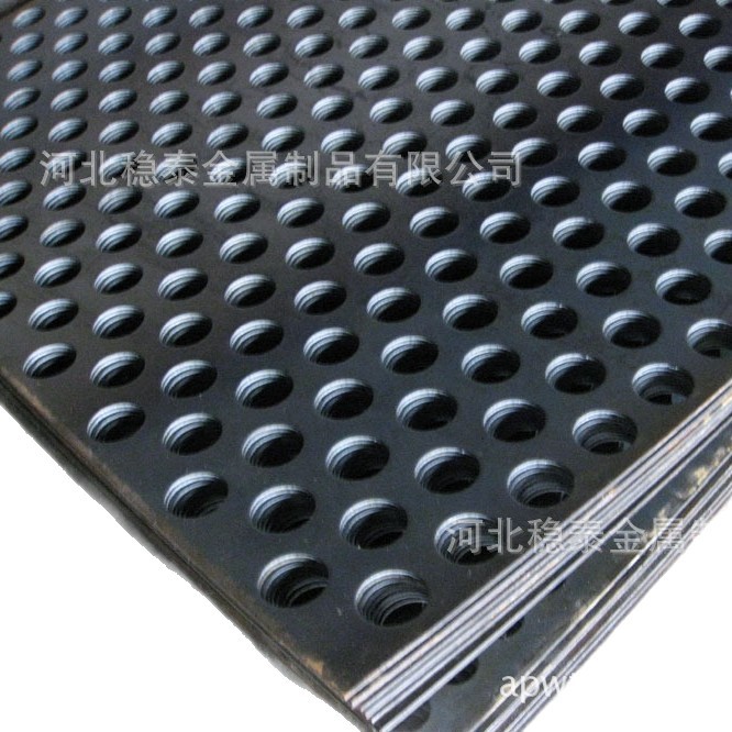 耐腐蚀货架网圆孔板、冲孔网1平米起批表面喷塑