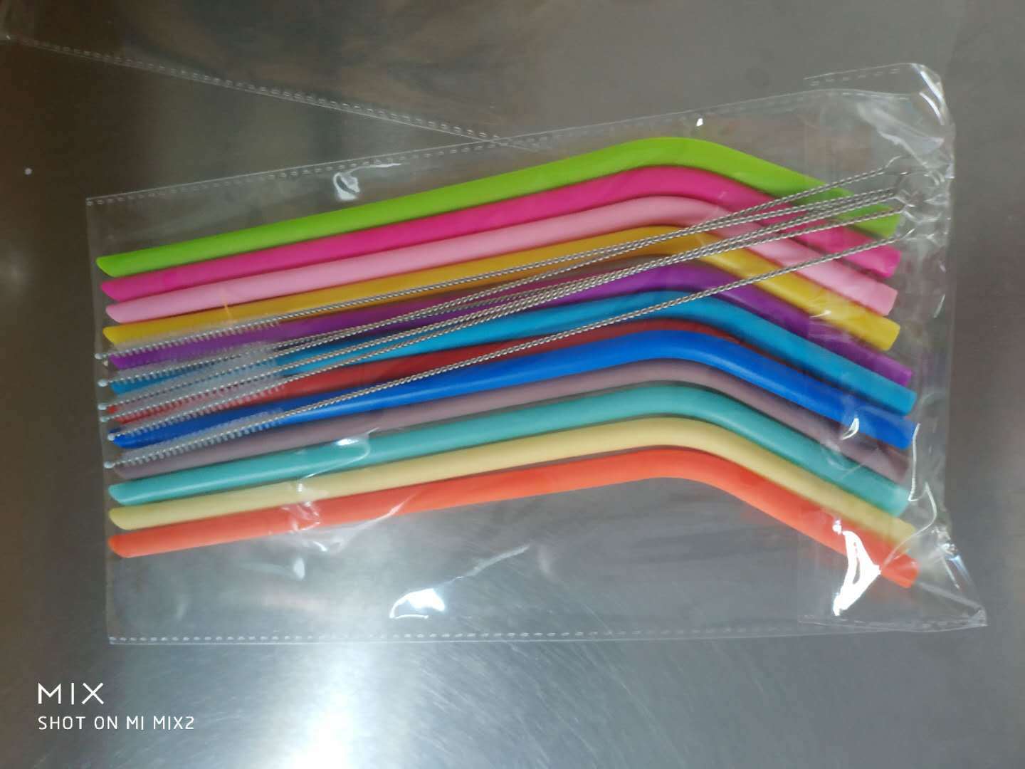 세트 조합 01*실리콘*곡선 빨대 얇은 빨대