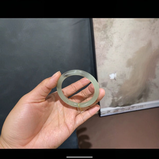 Jin Yu Tang Xinjiang Hetian jade bracelet ink blue and white artistic conception without cracks 51 wide 7. diversity