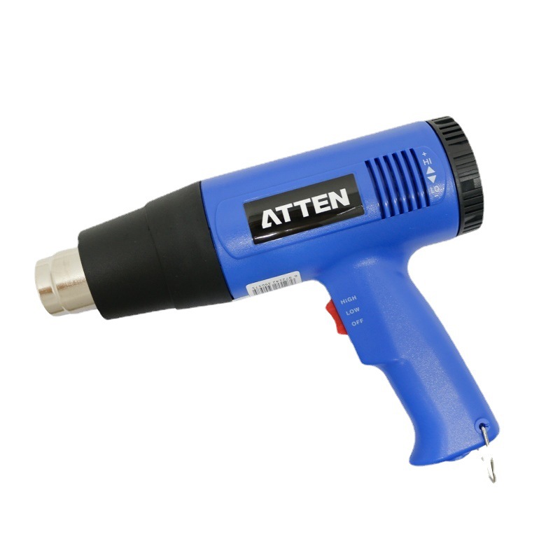 Antaixin AT-A822 pistola de aire caliente 2000W pequeña pistola de soldadura de plástico película del coche pistola para hornear calefacción secador de pelo