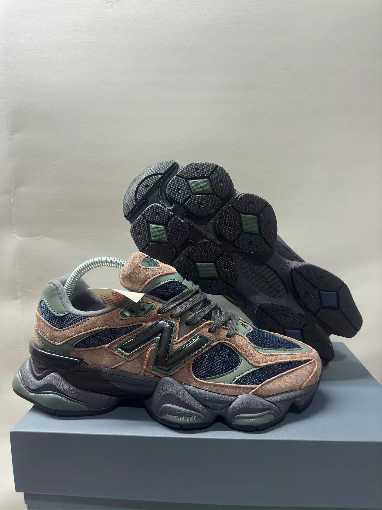 Zapatos Pitian puro comercio exterior original NB9060 tendencia de zapatos de papá retro altura pareja estudiantes hombres y mujeres zapatos deportivos para correr