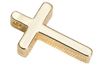 14K����8*13MM ��ɫʮ�ּܹ���ʮ�ּ���有��ӵ���y553214