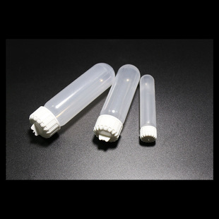 Screw cap centrifuge tube 10ml 28ml 16ml 30ml 50ml transparent white round bottom without scale. PP