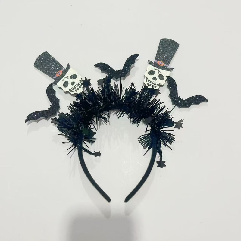 欧米の越境ハロウィンのアクセサリーの蜘蛛の網のレースのカチューシャは髪のカチューシャの個性の潮流の祝日のパーティーの頭飾りをからかいます。|undefined