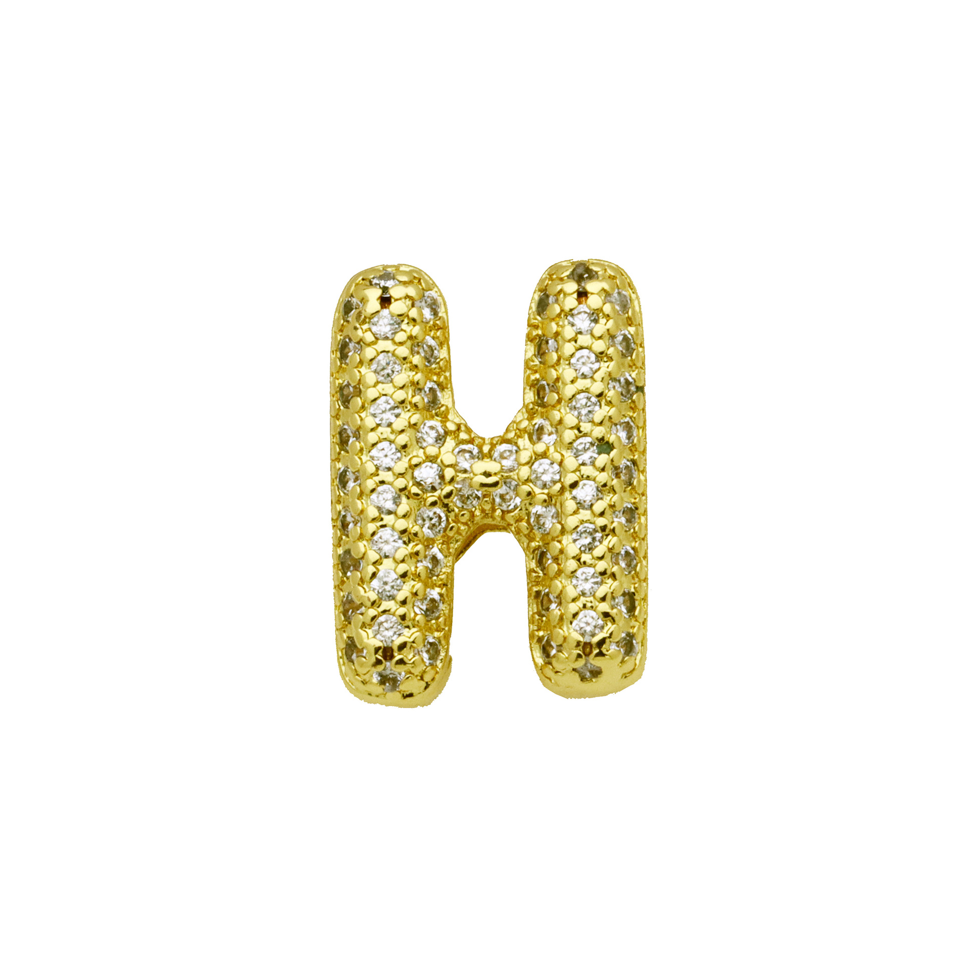 21g Weight Beads, Chain Jewelry Making Type 11 * 14mm Jewelry Making Size Zircon Inlay Material DIY Jewelry Accessories Classification 1 Piece Quantity Copper Material Letter Pattern Inlay Design IG Style Style 1 Piece 11 * 14mm Copper Zircon Letter DIY Jewelry Accessories Beads Chain 12