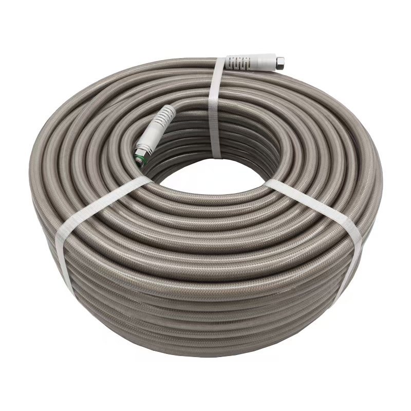 50m专用高压全编织高压软管PVC出口防冻加软柱塞泵打药管