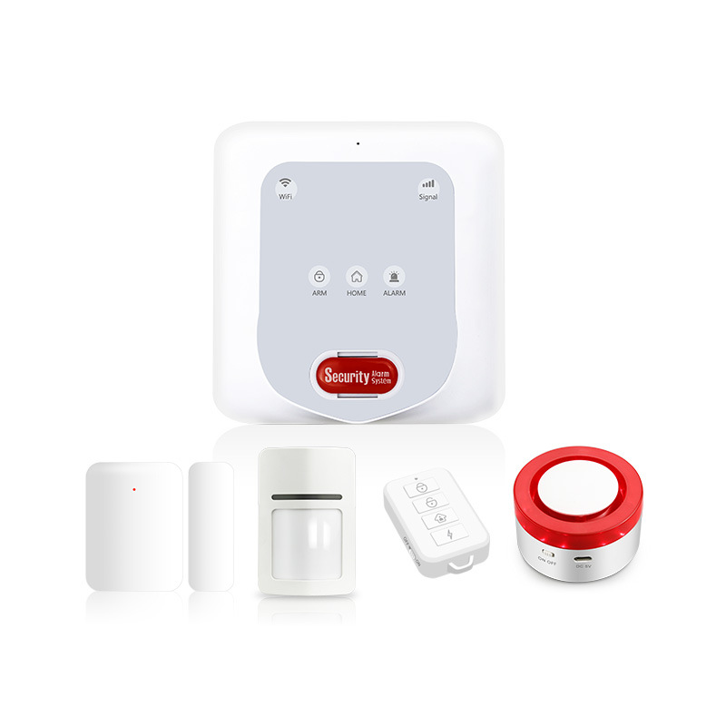 涂鸦zigbee智能网关 WIFI智能家居防盗套装tuya智能网关厂家直销