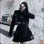 连衣秋季朋克风暗黑西装