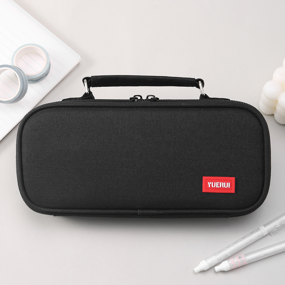 Handheld pencil case, cosmetic bag, school storage system, for teenagers 3