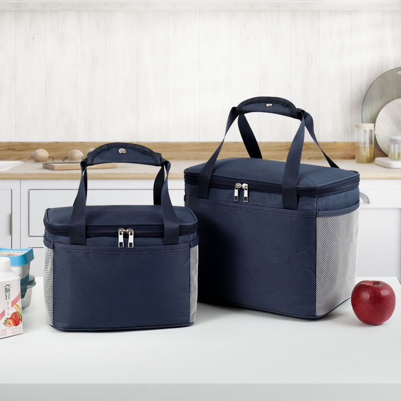 Lunch Box Handbag Square Insulation Bag Aluminum Foil Thickened Lunch Bag Large Capacity picnic bag for office workers and students with meals Lunch Box Handbag Square Insulation Bag Aluminum Foil Thickened Lunch Bag Large Capacity picnic bag for office workers and students with meals