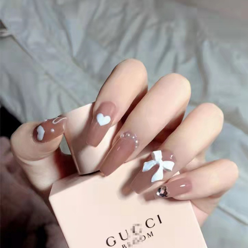 Wearing senior 2022 Spring and summer new pattern nail Patch Nail enhancement Patch have cash less than that is registered in the accounts finished product Wearable Nail enhancement