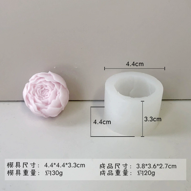 Форма силиконовая для свечей и мыла, силикон пищевого класса, DIY цветочные формы