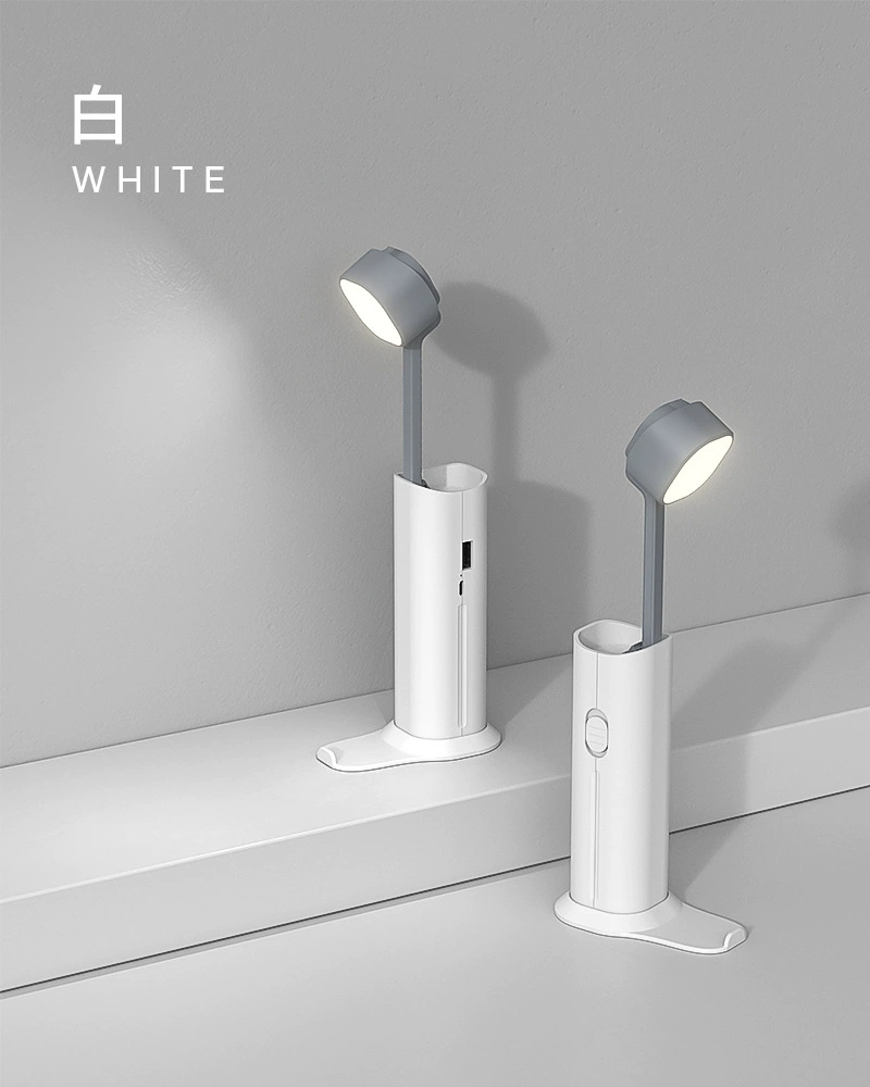 Table lamp Creative, portable LED reading light and flashlight, eye-protection, rechargeable (1200–5000 mAh)