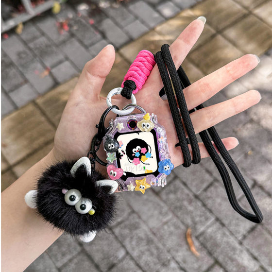 Suitable for Little Genius Phone Watch Z11 Strap Z10/Z9 Cute Hanging Neck Z8Z7S New Z6/Z5A Kidsren D2