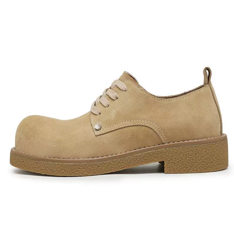 Стильные платформенные ботинки Martens на осень - модные высокие универсальные ботинки для отдыха