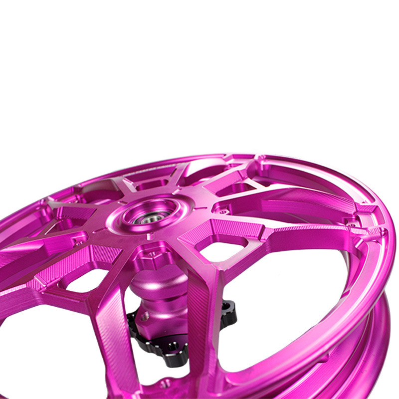 Suitable for Honda Motorcycle Giorno125 Front and Rear Wheels Cnc Aluminum Alloy Modification 12inch Wheel Hub Assembly Accessories