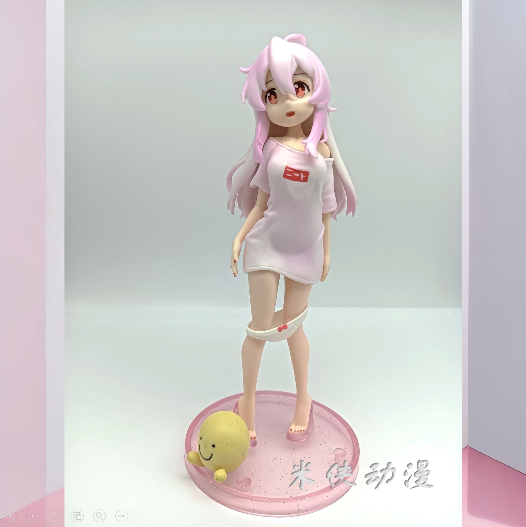 (2개) OSHISHAN은 실제로 ONI 소스가 아니라 형제가되지 않습니다. 아름다운 소녀 수제 모델 데스크탑 섀시 장식품 도매