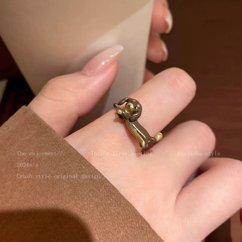 Кольцо-фокус One-Size Fashion Ring, светлая роскошь высокого качества дизайн, множество цветовых кодов (серия JZ)