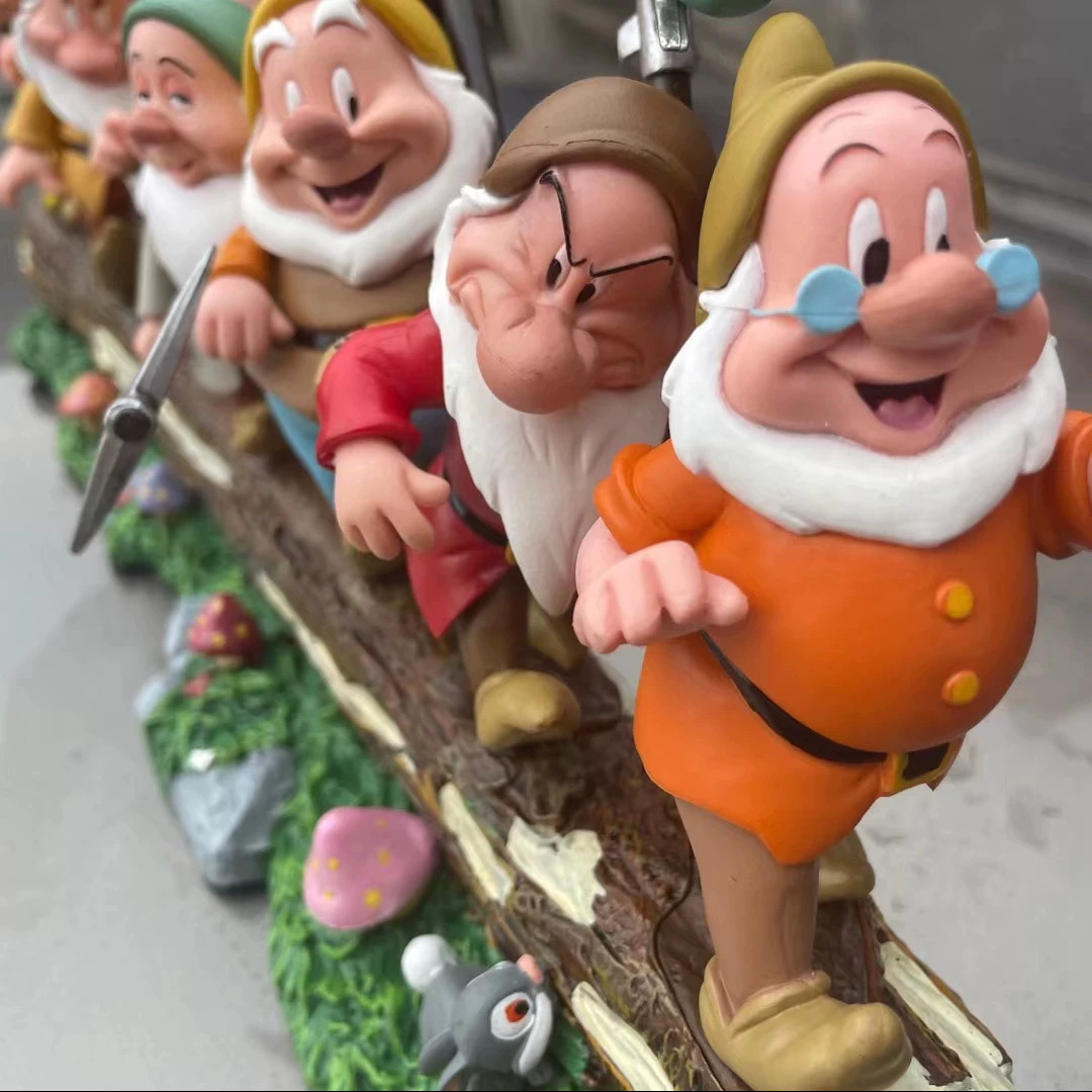 2025 Customized Cross-Border New Resin Dwarf Party Canoe Trend Ornaments Entrance Decorations