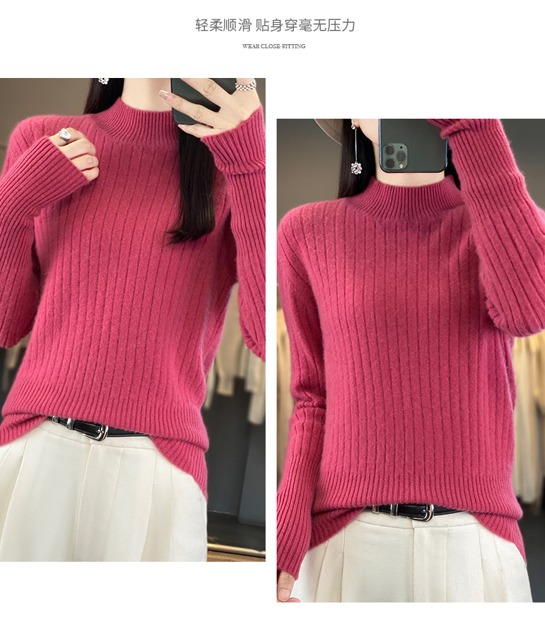 E0268 1530K ÁO LEN NỮ QINTDCA ÁO LEN DÀI TAY MÙA XUÂN THU ĐÔNG DÀY ẤM THỜI TRANG NỮ G04 SẢN PHẨM MỚI