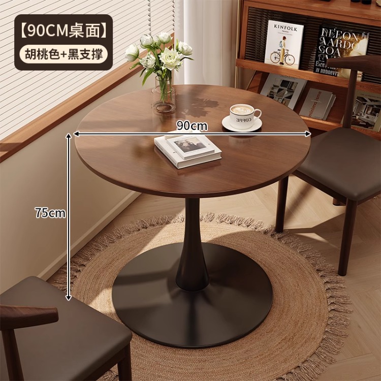 Mesa de centro, mesa de negociación de ocio, combinación de mesa y silla, sala de estar, mesa lateral para el hogar, mesa de café, balcón simple de tulipanes, mesa redonda pequeña