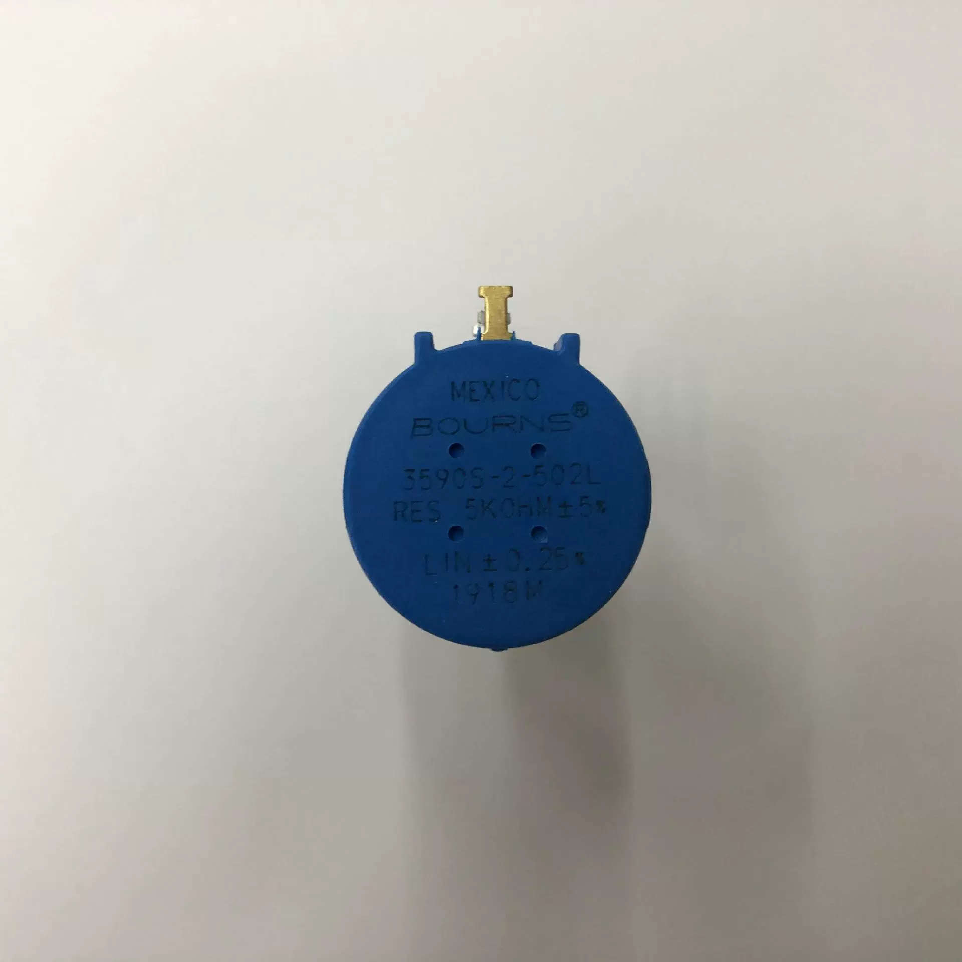 Оригинальный прецизионный многокруглый потенциометр 3590S-2-502L 5K Burns