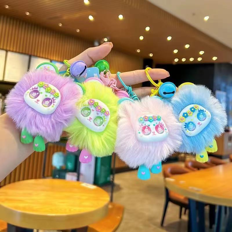 Plush Sweetheart Bear Doll Wedding Rag Doll Small Pendant Cartoon Toy Bulk Doll Wedding Keychain