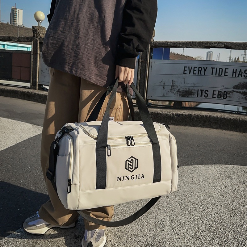 Bolsas de viaje de estudiantes de almacenamiento de bolsas de viaje de acondicionamiento físico 2024, bolsas de hombro de tendencia, bolsas en vivo.