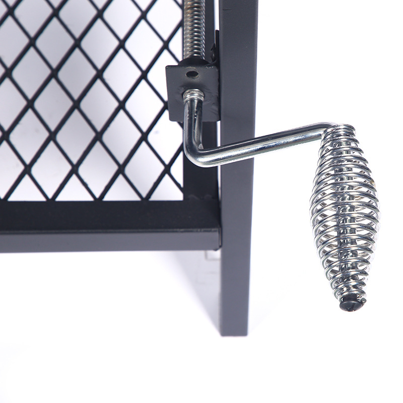 Fábrica grande barbacoa espesa plegable Parrilla de barbacoa de acero inoxidable camping al aire libre barbacoa horno de carbón