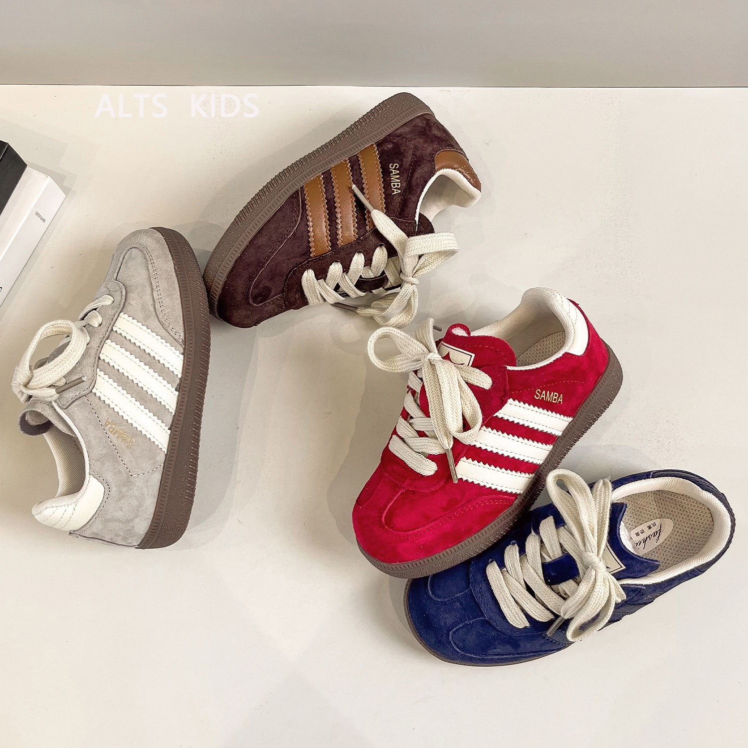 Children's Moral Training Sneakers 2025 Autum New Korean Style Retro Forrest Gump Shoes for Boys and Girls Soft-Soled Breathable Casual Shoes