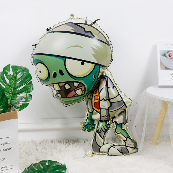 cartoon Plants vs. Zombies