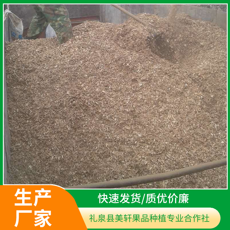 苹果木木屑 陕西苹果木香菇料食用菌苹果树木屑