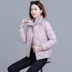 棉服女短款2025新款韩版加厚保暖小棉袄时尚百搭立领显瘦棉衣外套