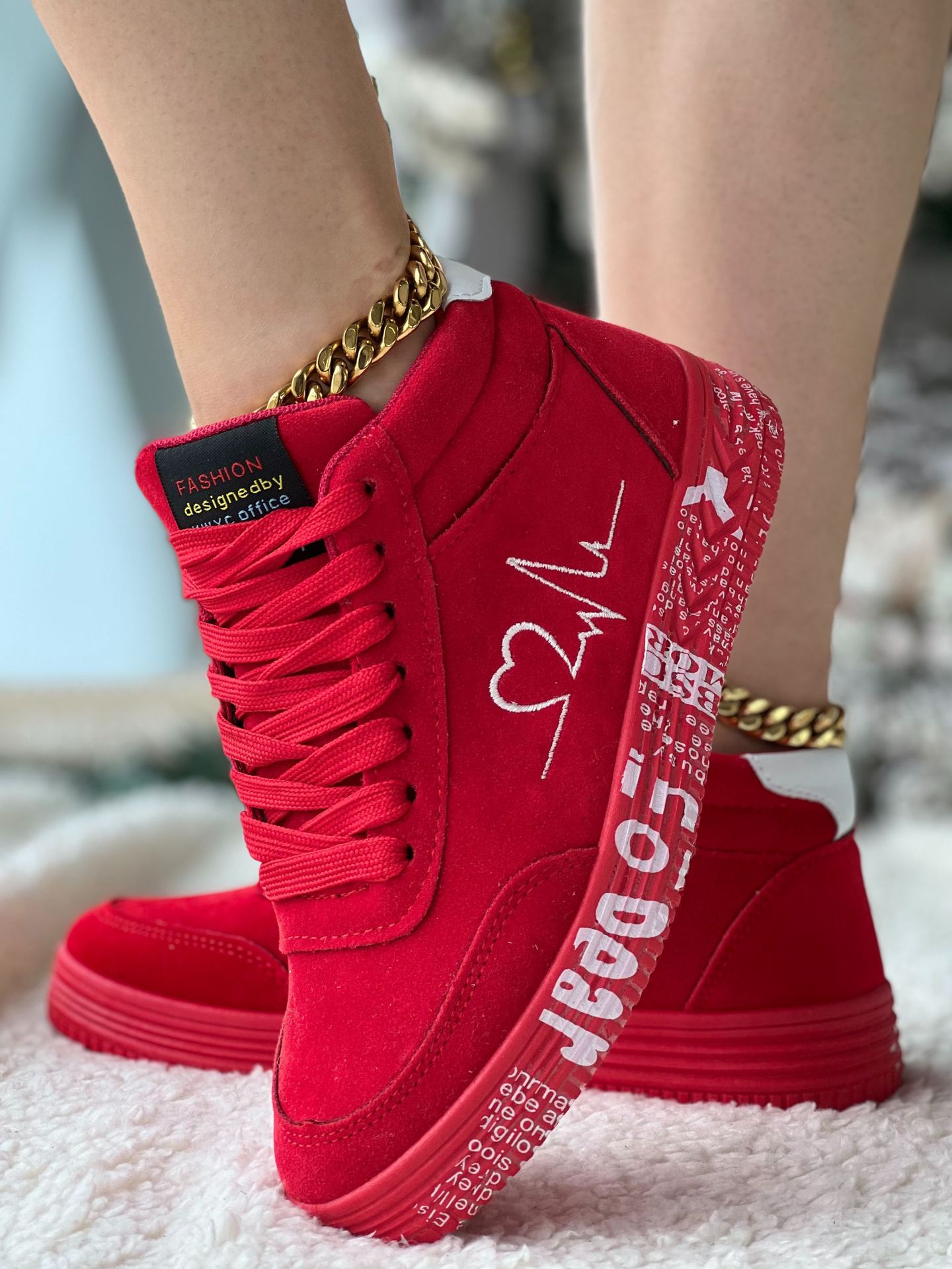 Γυναικεία Παπούτσια 2024 Φθινοπωρινά Ανδρικά Ψηλά Παπούτσια Παπούτσια για Ζευγάρια Νεανικά Αθλητικά Παπούτσια Ανδρικά_voghion.com