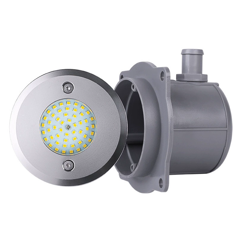 Красочный 12V пейзаж подводный свет 316/304 из нержавеющей стали подводный свет 5W встроенный подземный свет бассейн света производителей