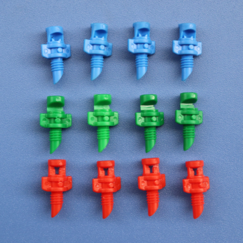 Venta al por mayor 180 grados 360 grados refracción simple atomización micro-aspersor árbol frutal maceta enfriamiento y humidificación micro-aspersor gotitas