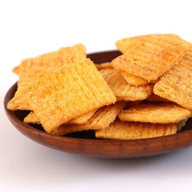 卡其乐海鲜锅巴香辣锅巴5kg裸装散装批发