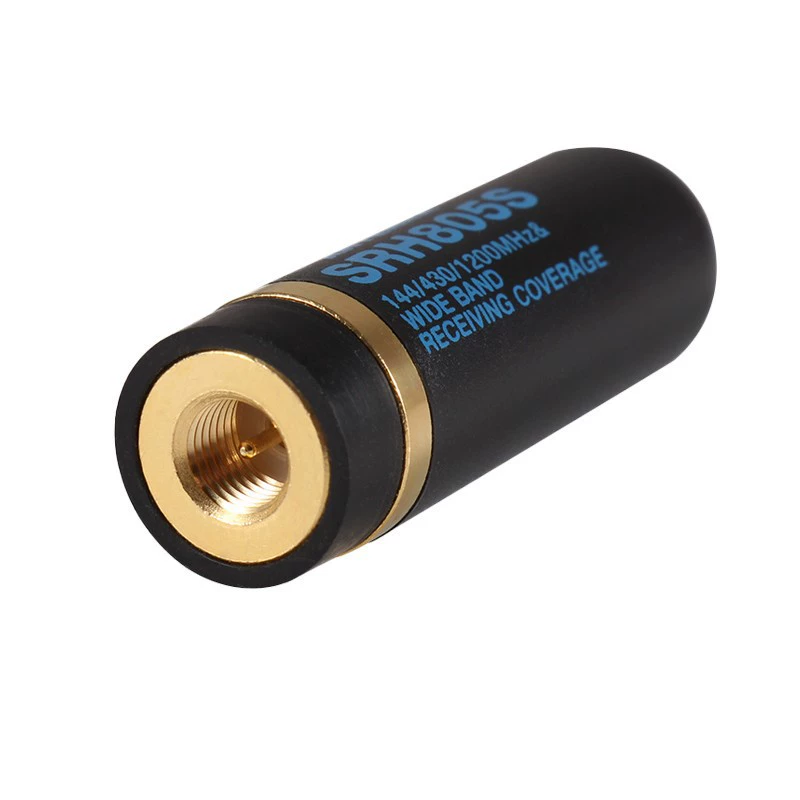 SRH805S большой палец антенна SMA-M подходит для YAESU/Vertex UV-3R VX7R TYT и другие рации