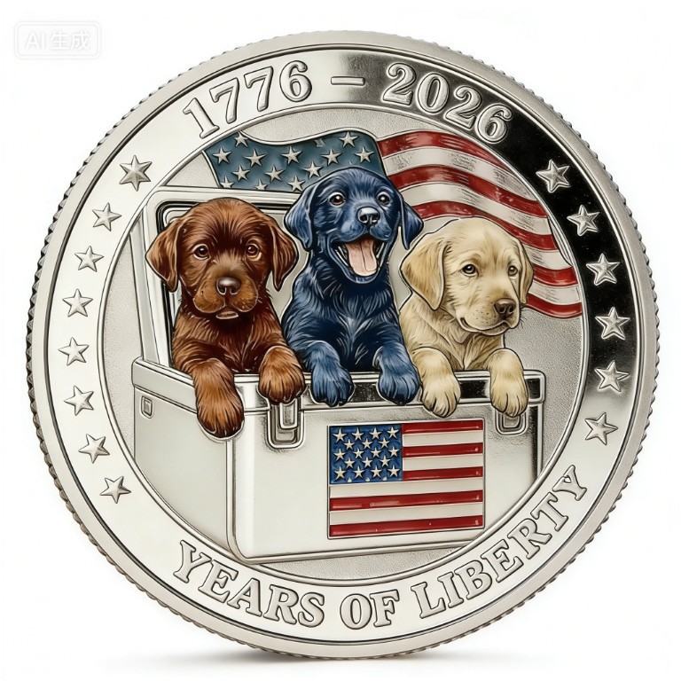 Moneda acrílica conmemorativa del 250 aniversario de la fundación de los Estados Unidos Moneda Estatua de la Libertad image 13