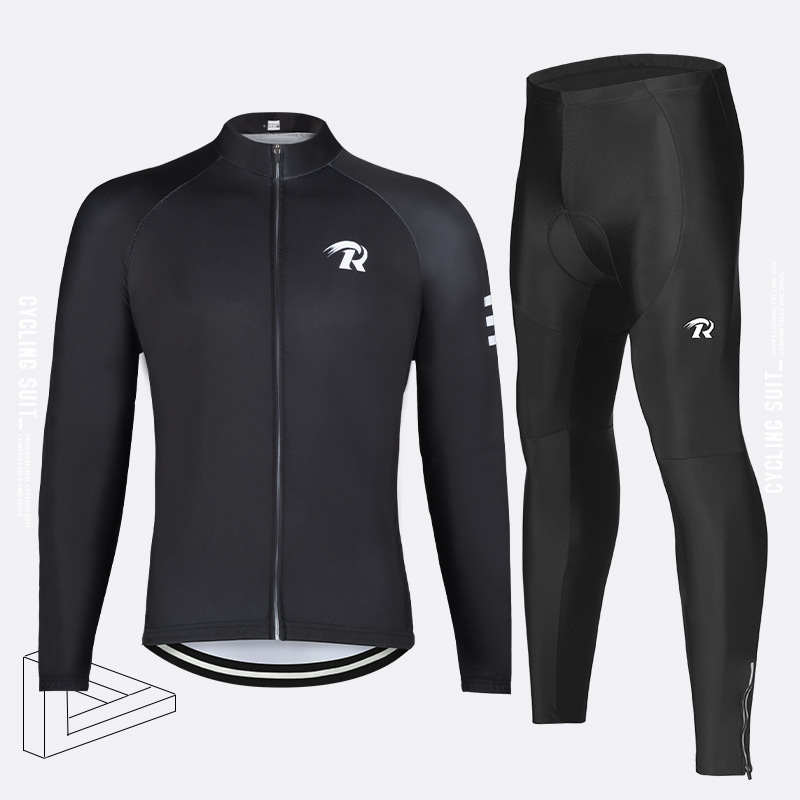 Primavera, otoño y verano delgada ropa de ciclismo de equipo de ciclismo pantalones de ciclismo de carretera secado rápido pantalones de mangas largas