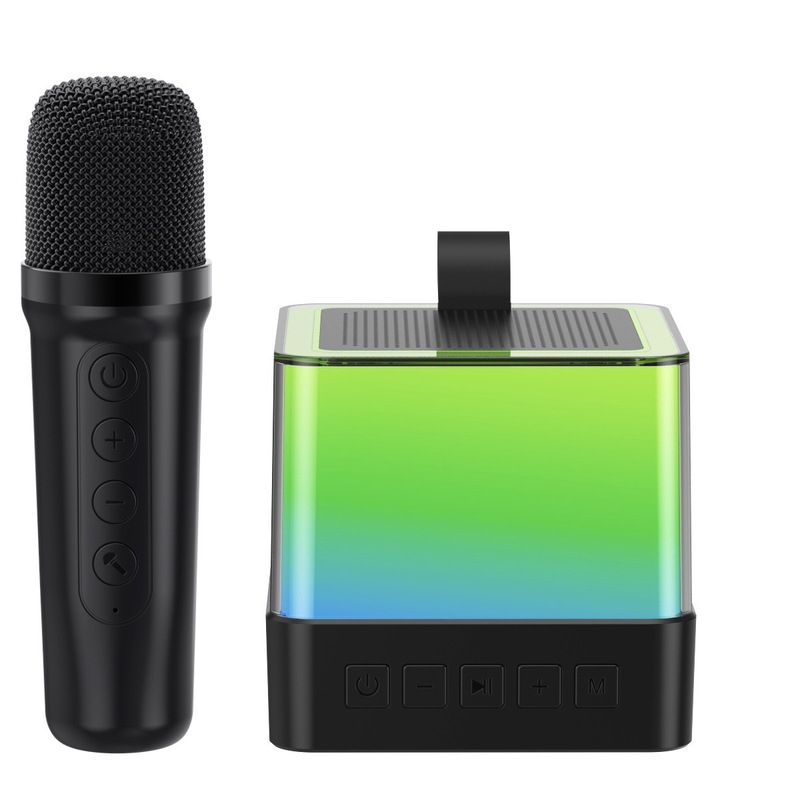 K12K30 Bluetooth カラオケ オーディオ オールインワン マイク マイク ライト付き アウトドア 子供 家族 KTV スピーカー セット|undefined